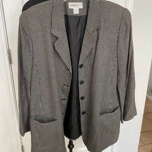 #227 Shokrian tan tweed jacket